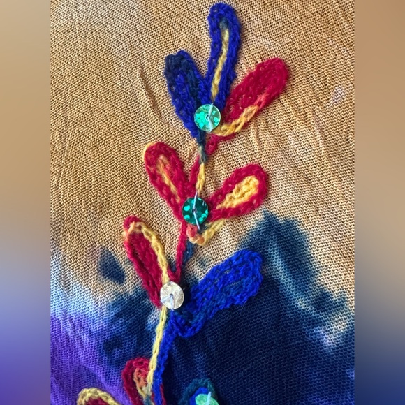 Riviera Sun one size plus tie dye dress nwt - Picture 4 of 8